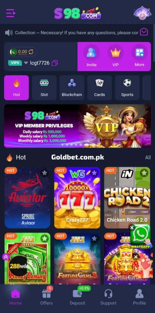 S98 Game
