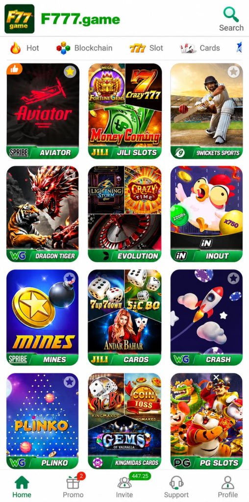 F777 Game